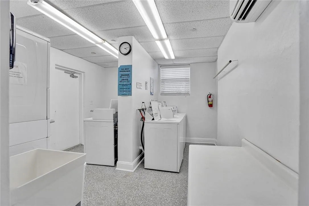 Updated Common Laundry Facilities on-site