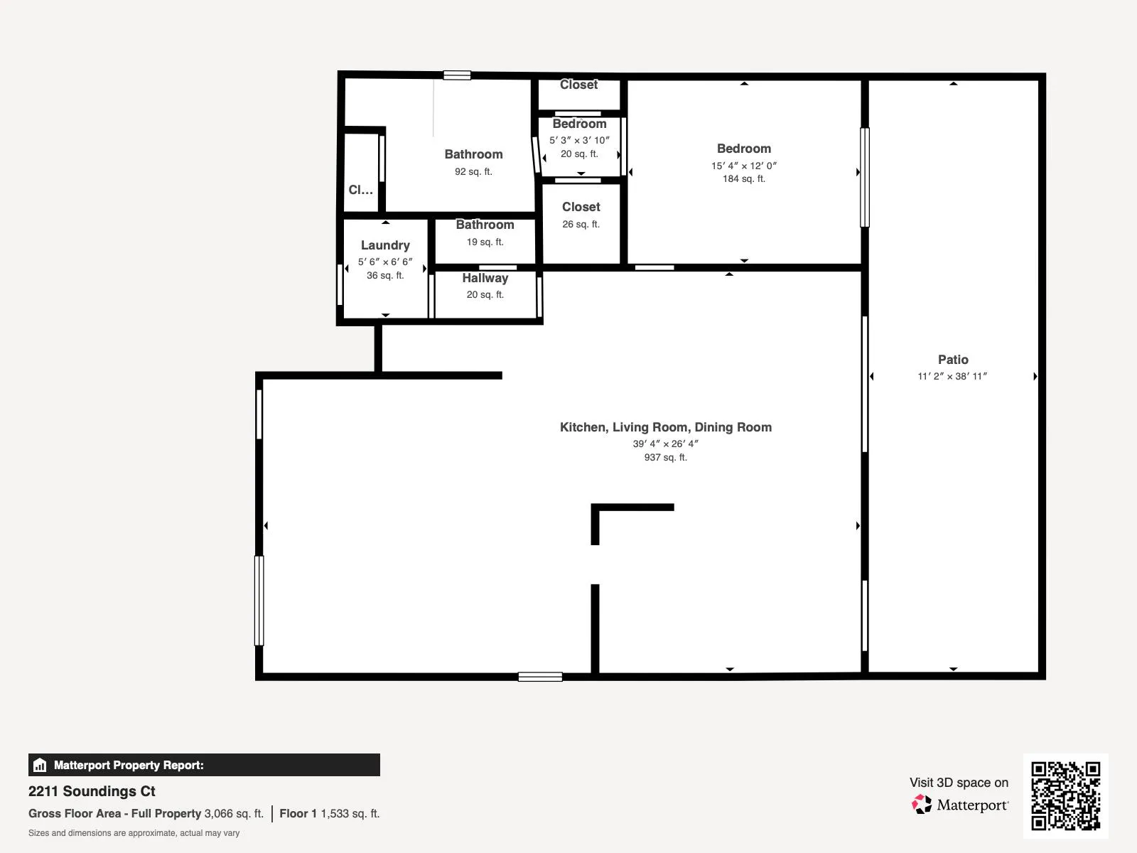 floorplan2211 Soundings Ct - Floor 1