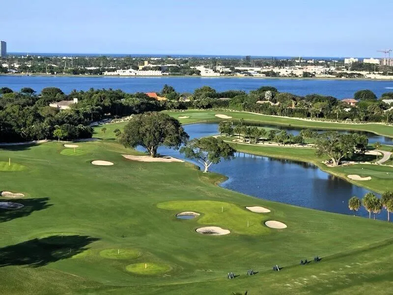 VIEW OF GOLF COURSE