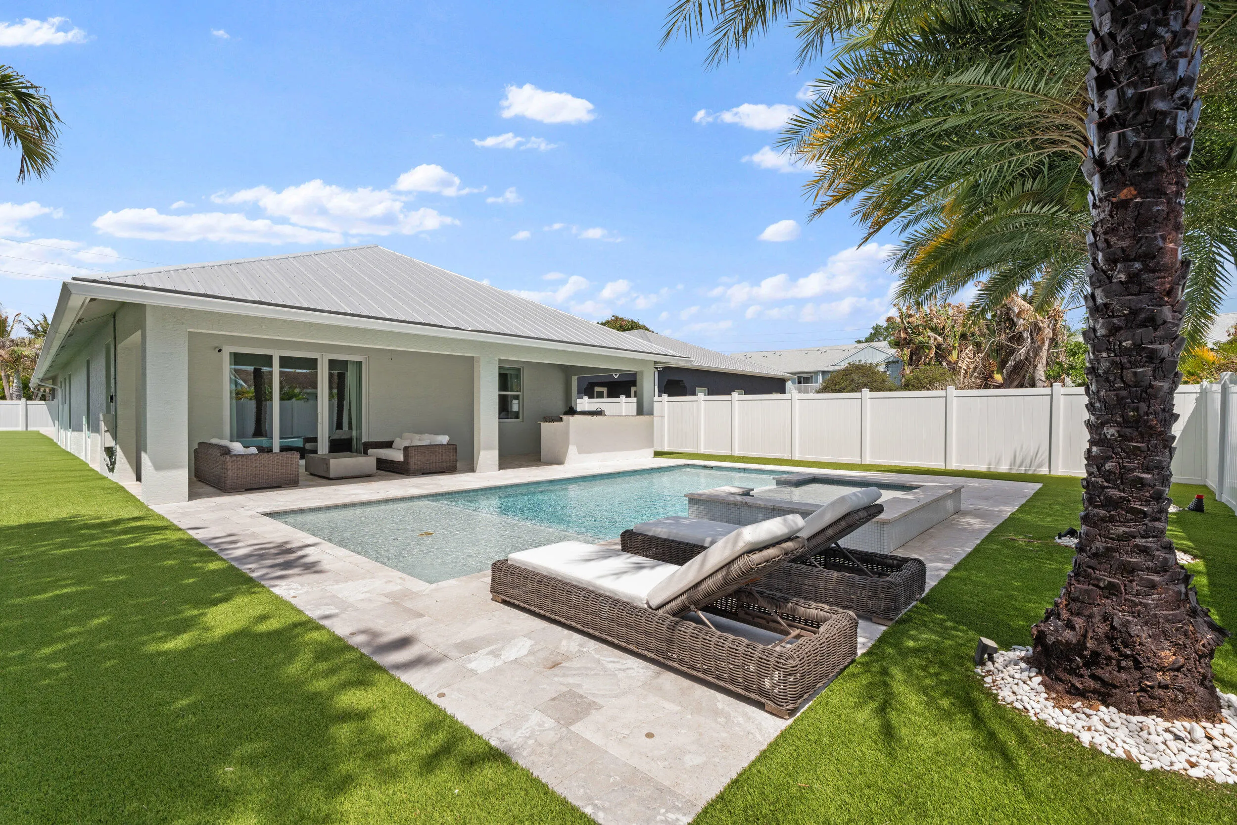 Turf Backyard