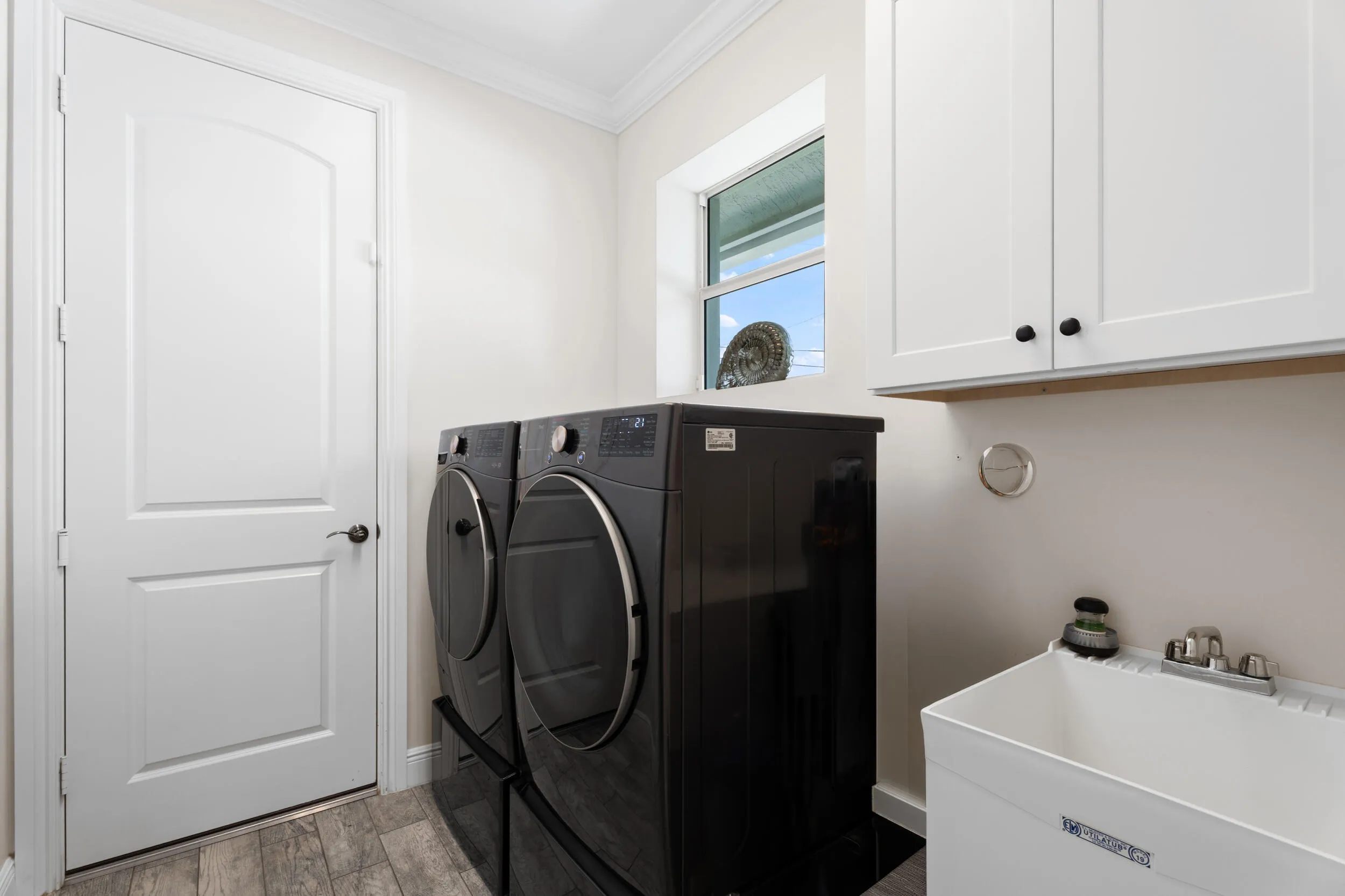 Inside Laundry + Sink