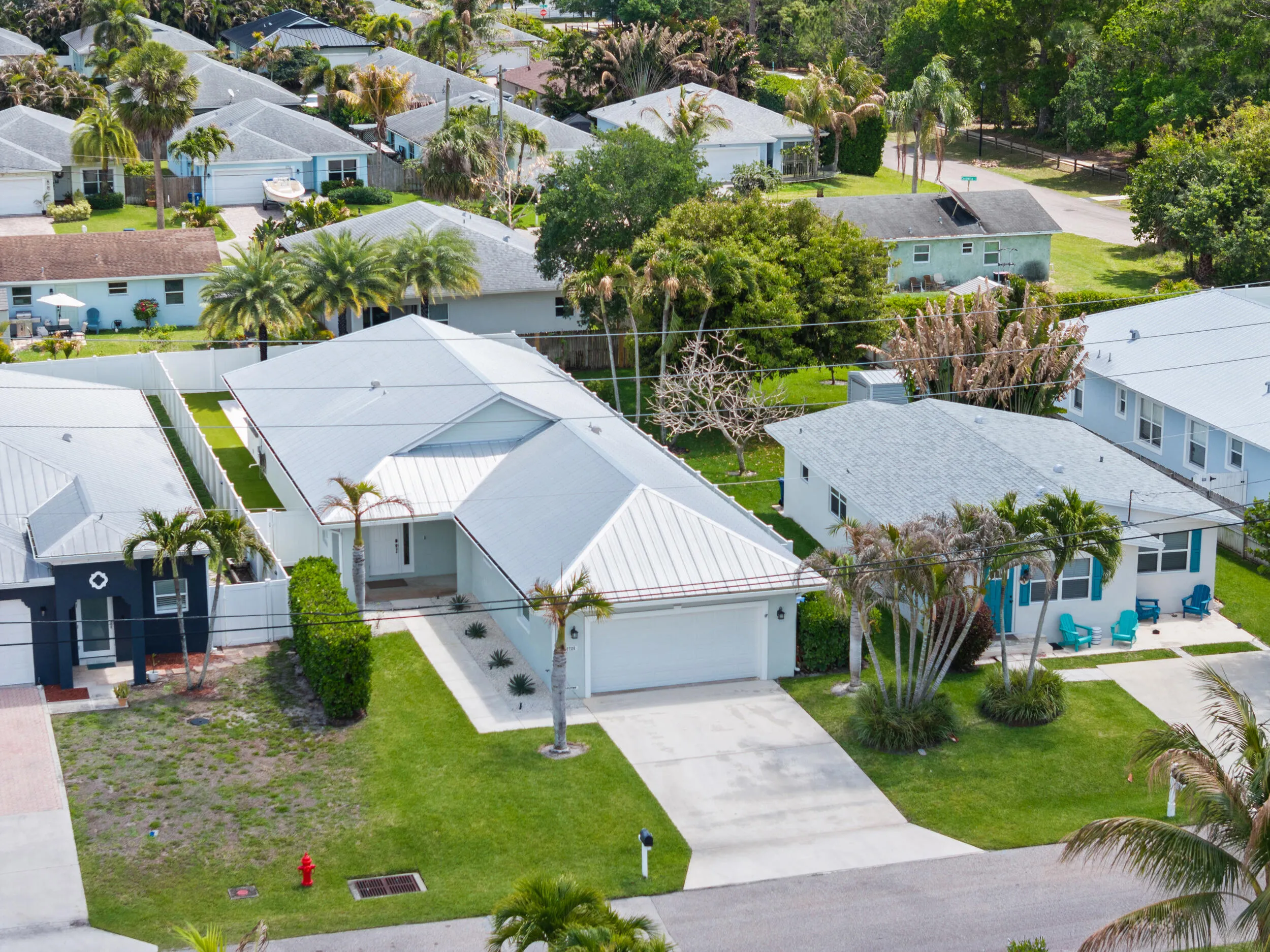 Aerial Front View