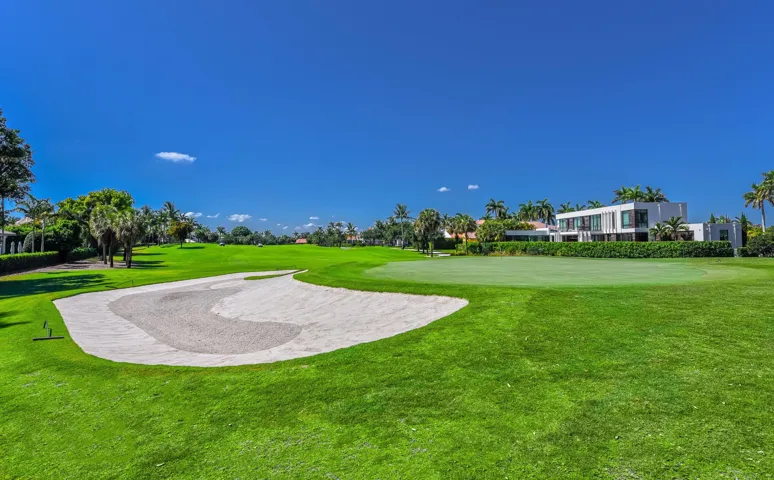 golf course view