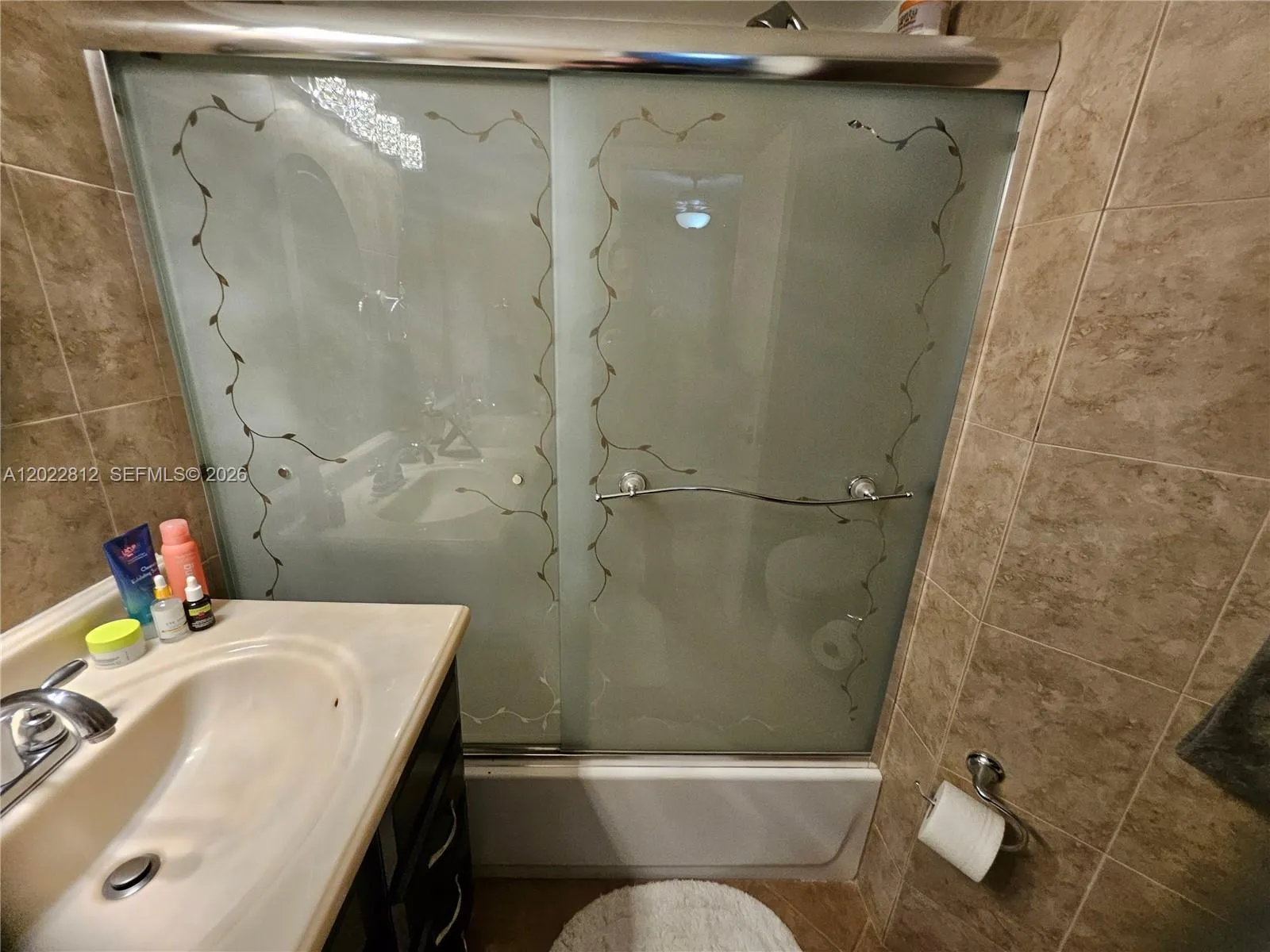 Updated Master Bathroom with Custom Bath Doors
