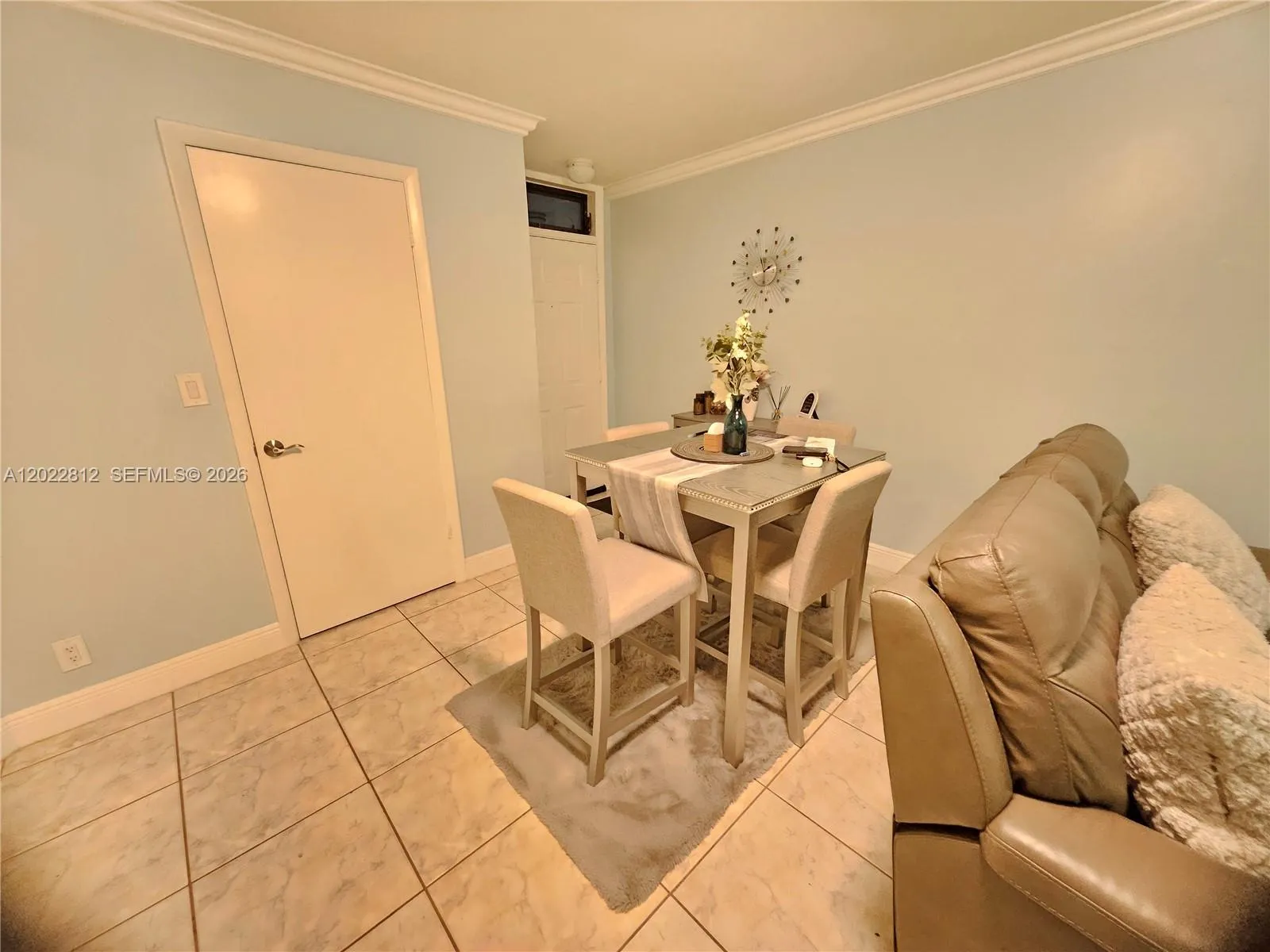 Dining Area Comes Furnished or Unfurnished