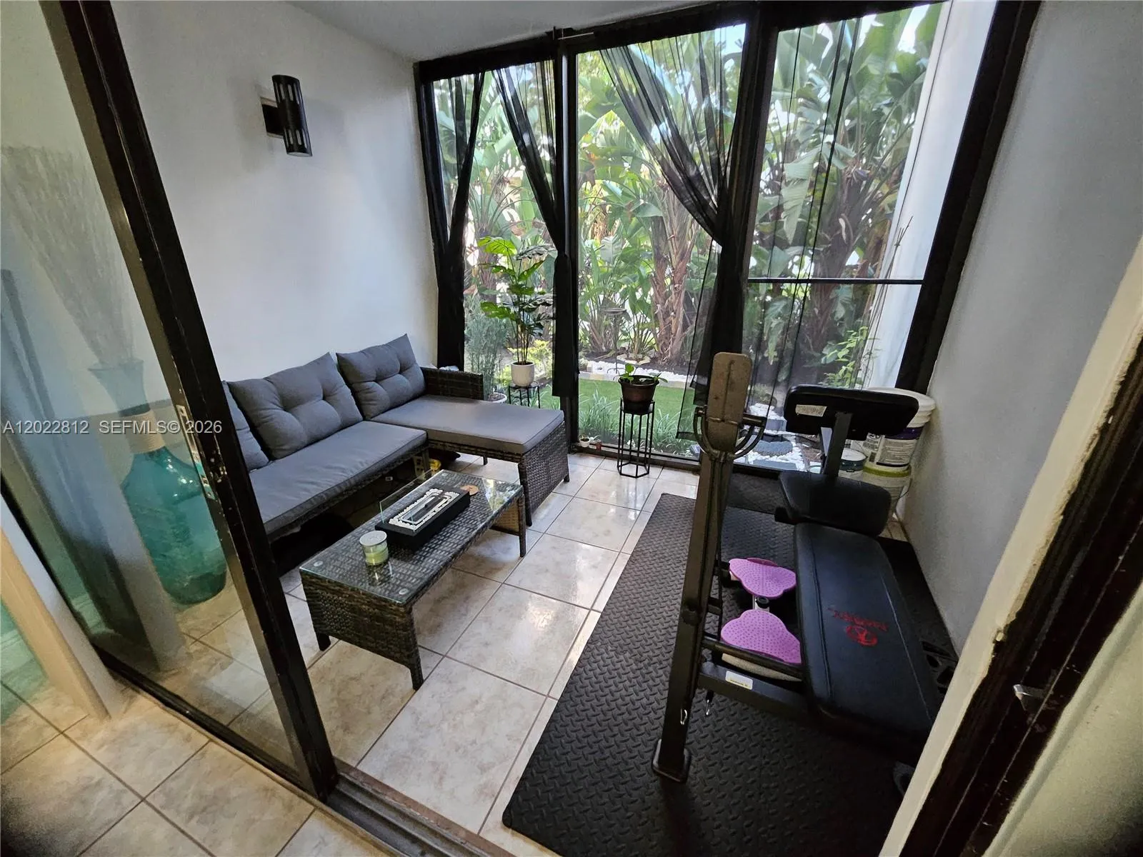 Screened Patio. Comes with or without furniture