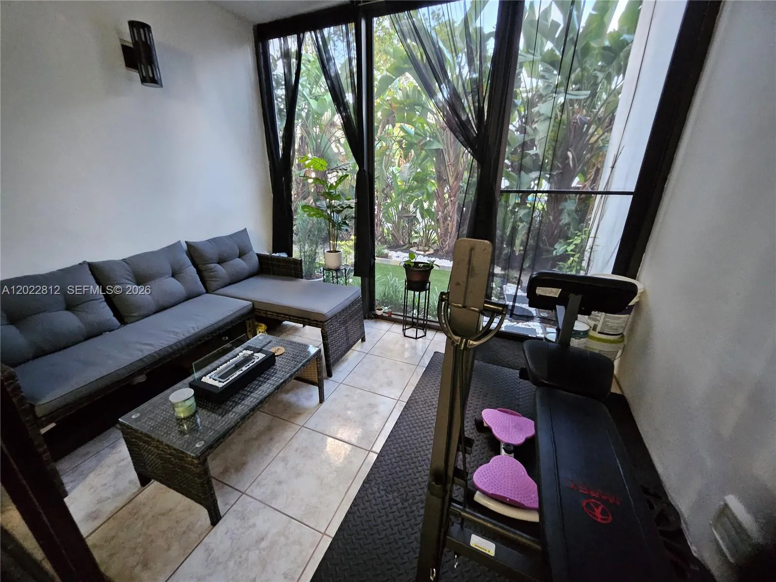 Screened Patio. Comes with or without furniture