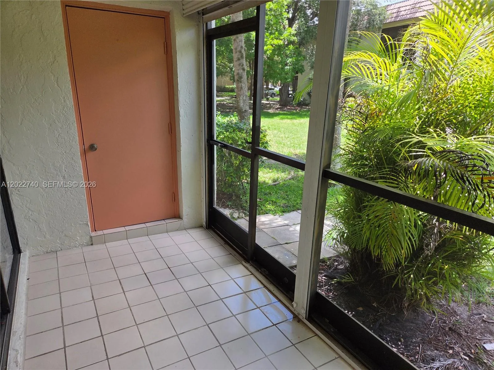 Back Patio with Closet