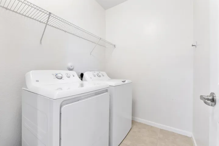 upstair laundry room
