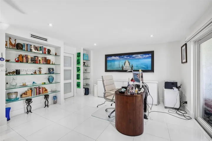 2nd bedroom opened to make large living area and office