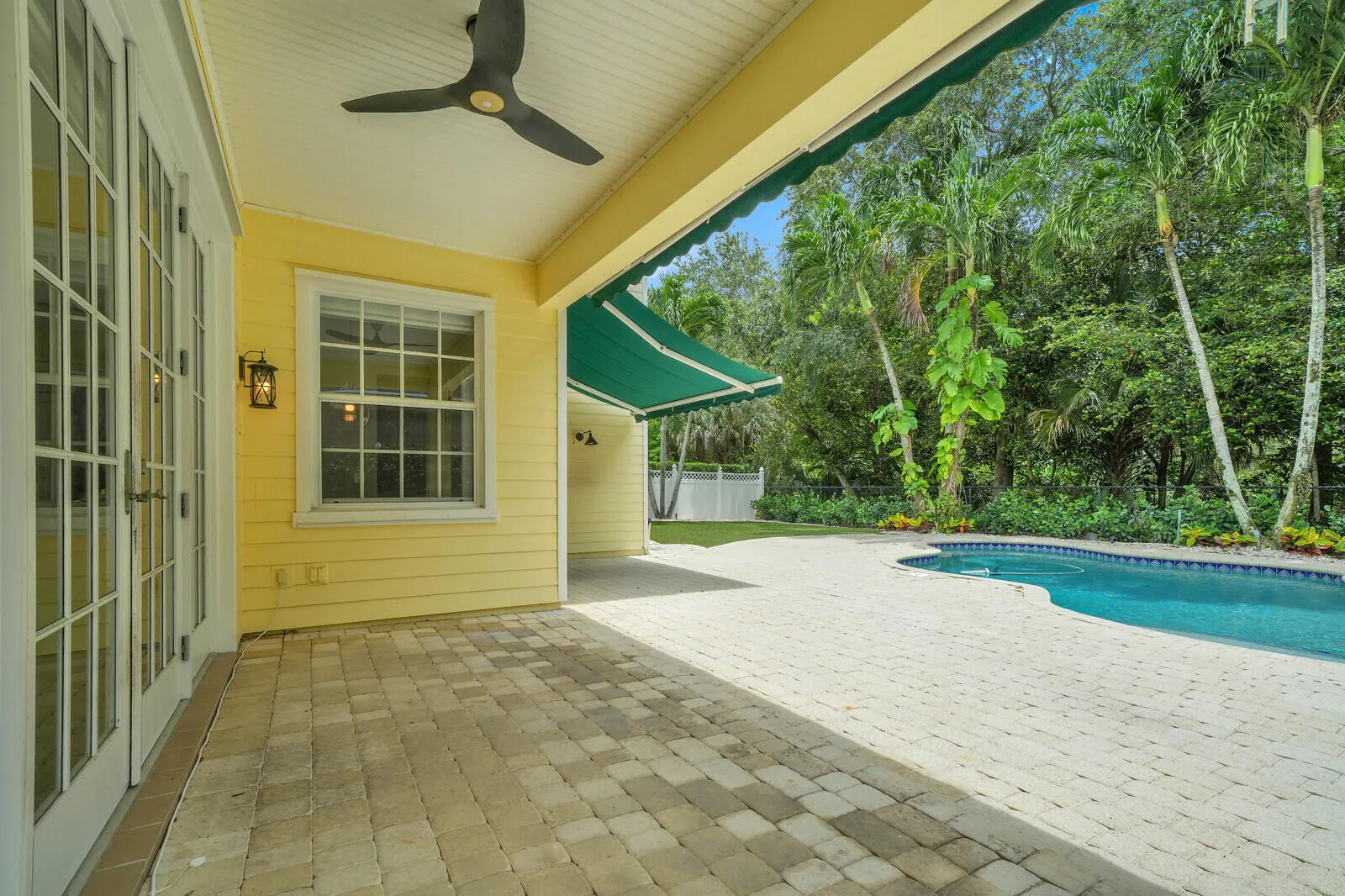 downstairs patio 221