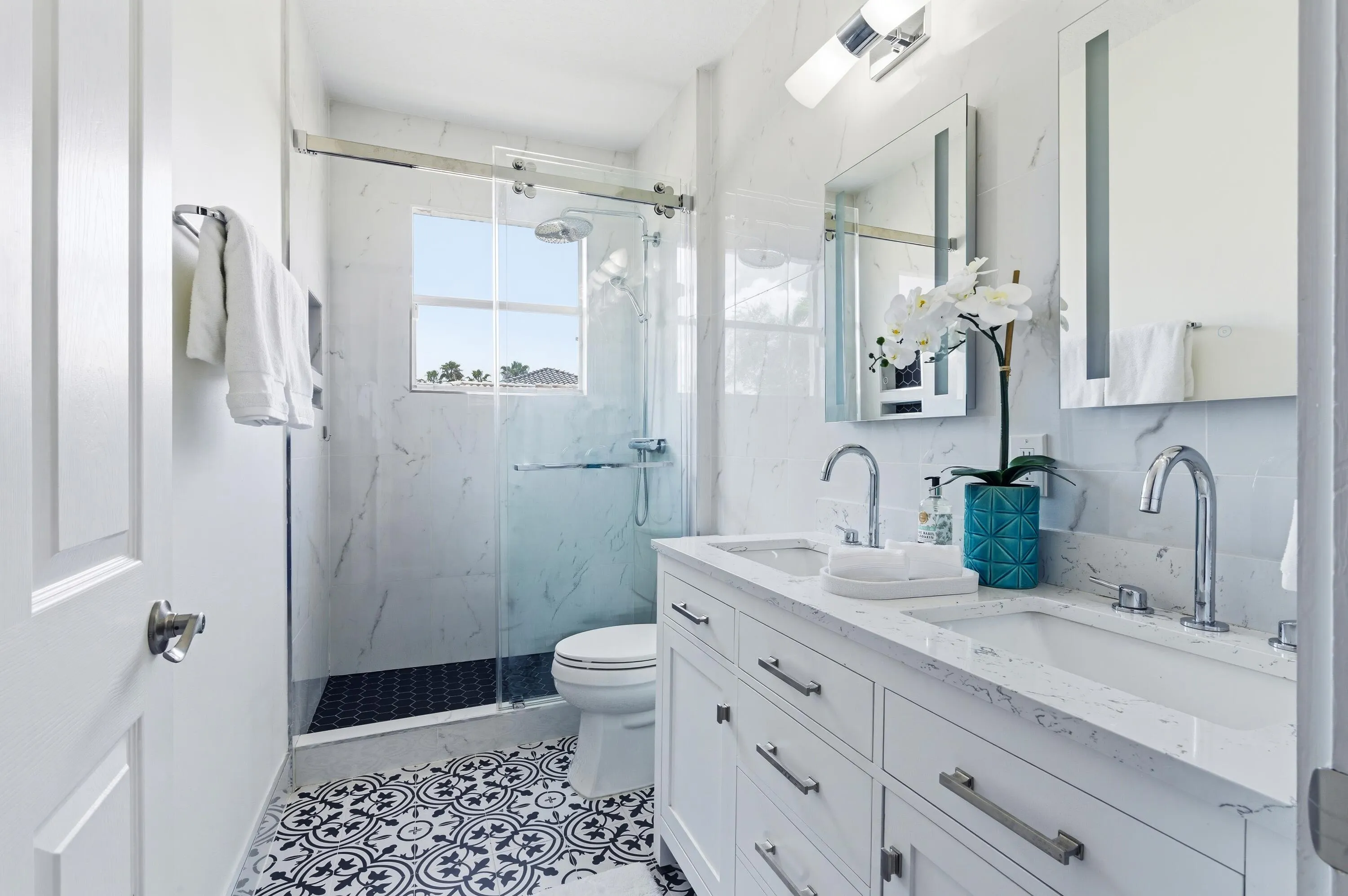 Second floor bath