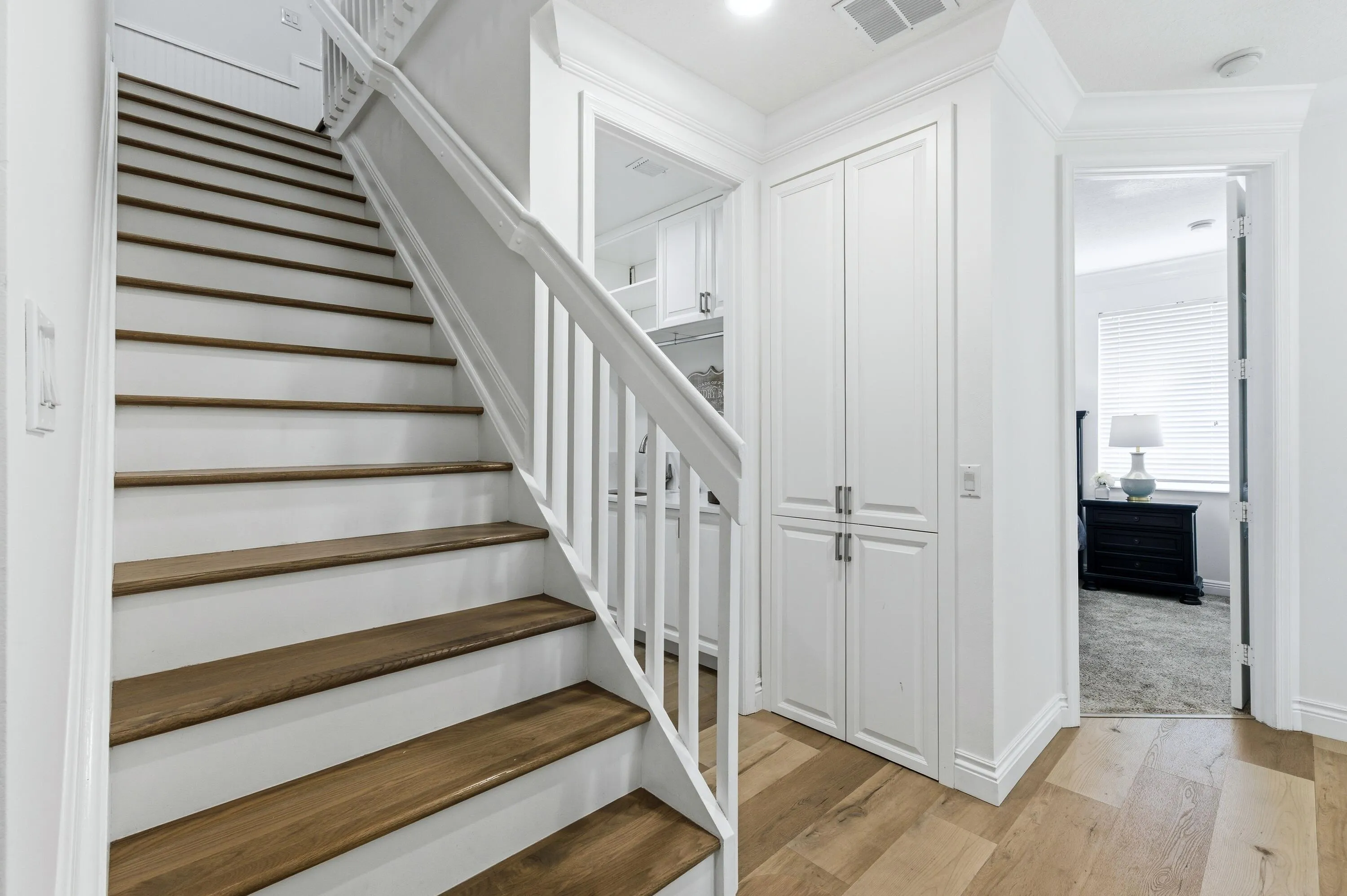 Commercial grade wide-plank flooring