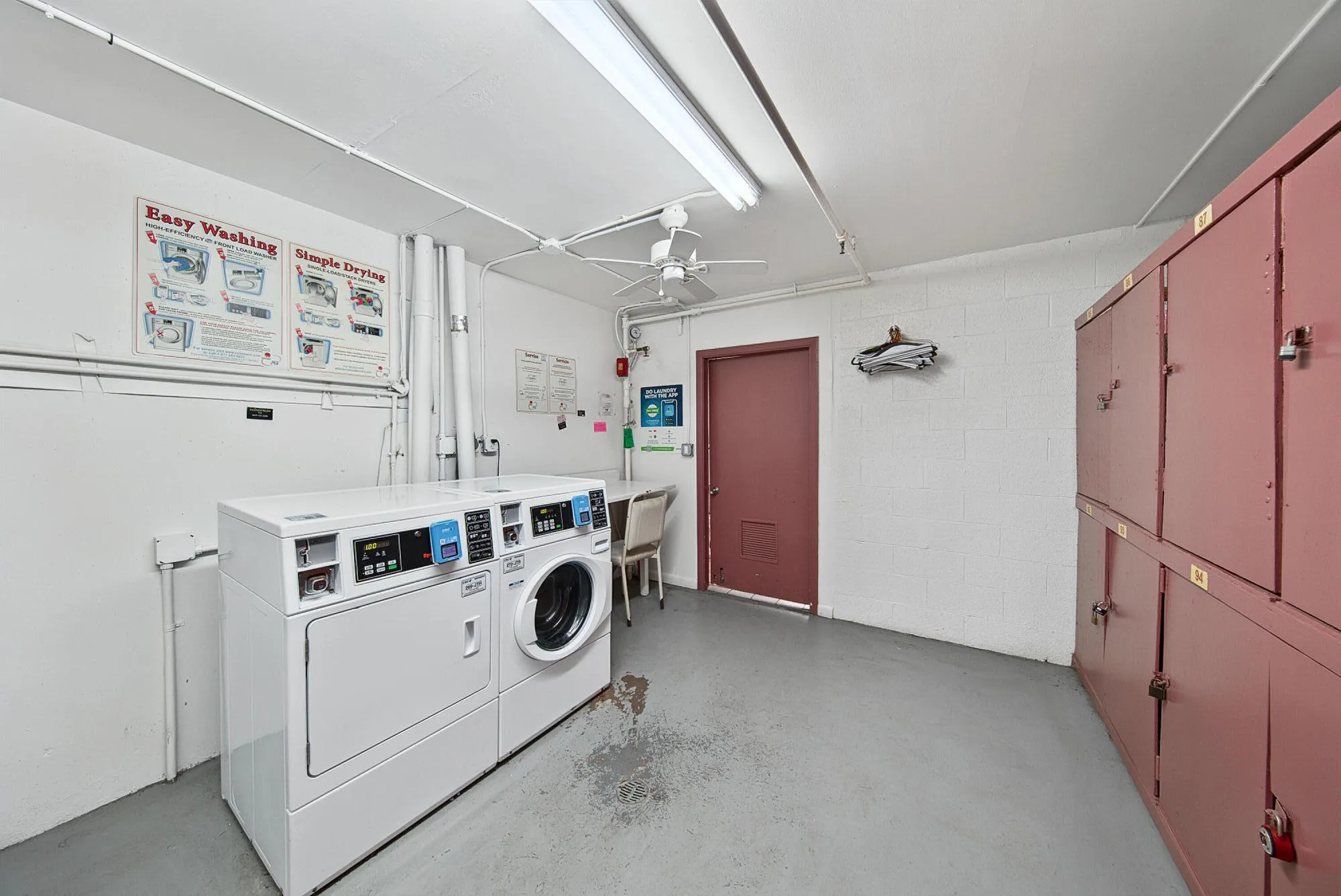 Community Laundry room
