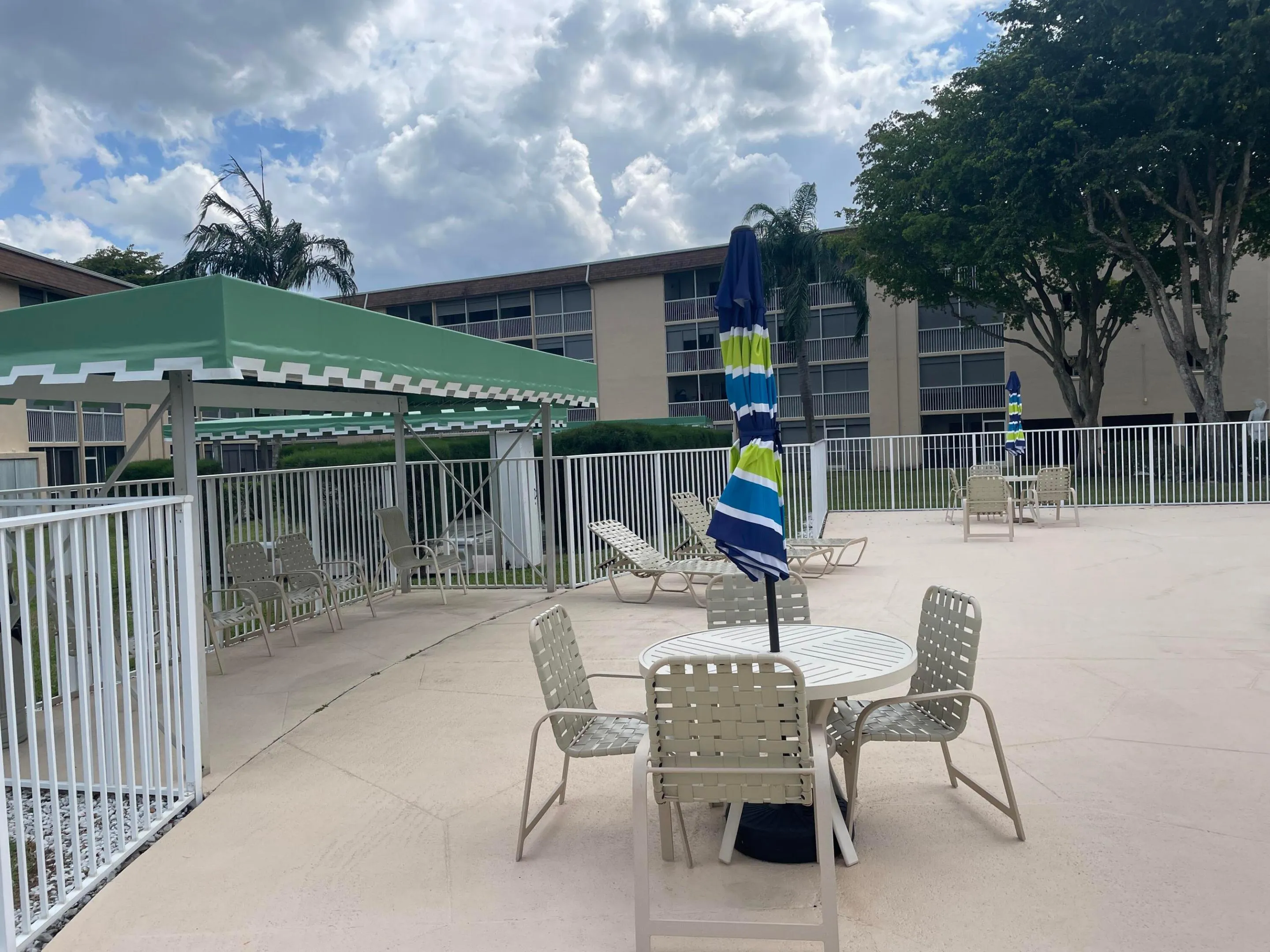 Pool deck