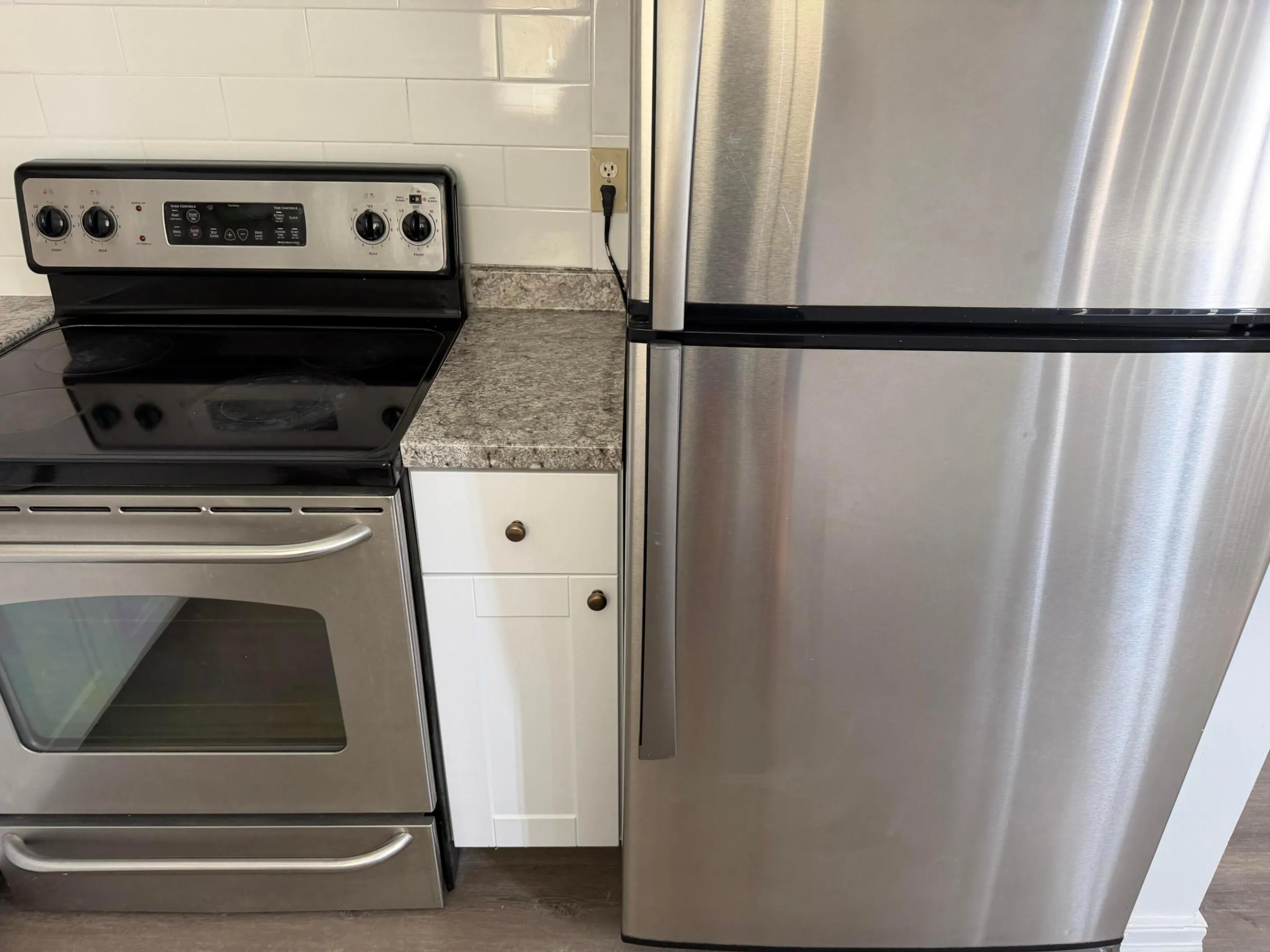 Newly painted. New kitchen cabinets