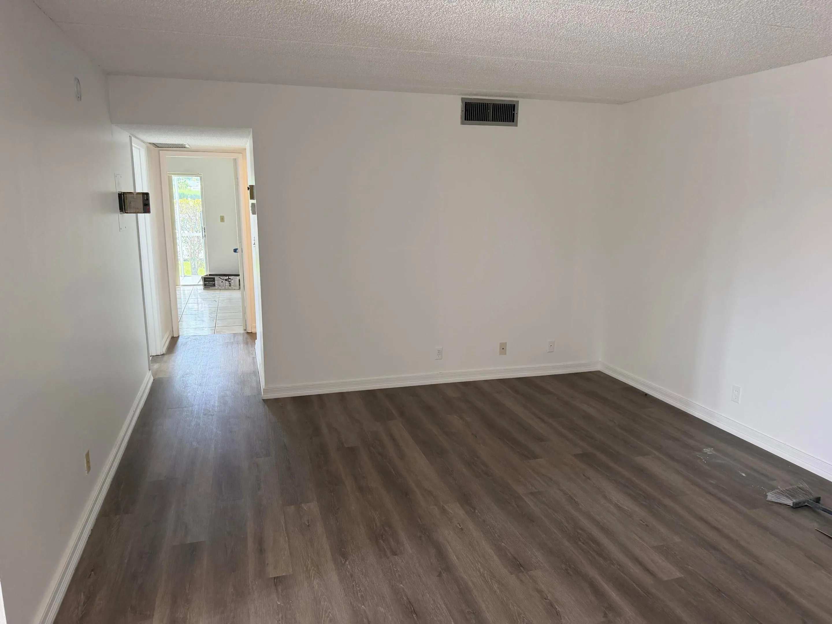 New laminate flooring