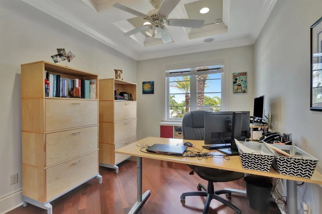 Secondary Bedroom used as an office