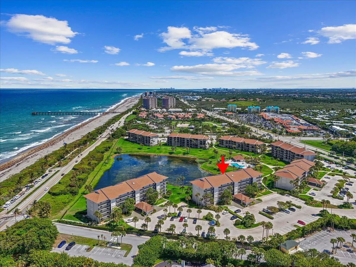 Aerial of Pool, Lake, Ocean