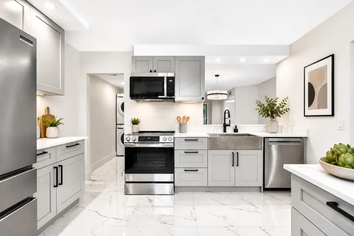 Virtually Staged Kitchen