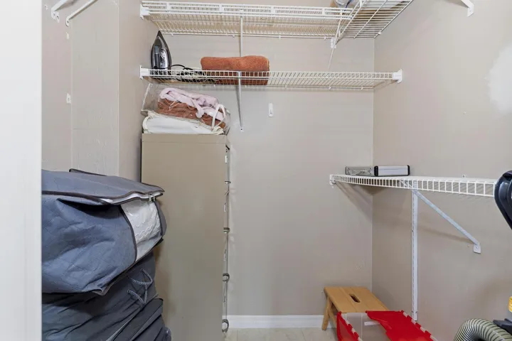 2nd Walk in Closet in Master Bedroom