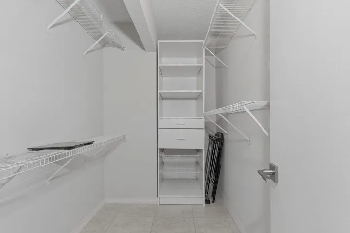 Large Walk-in Closet in the Master Bedroom Suite