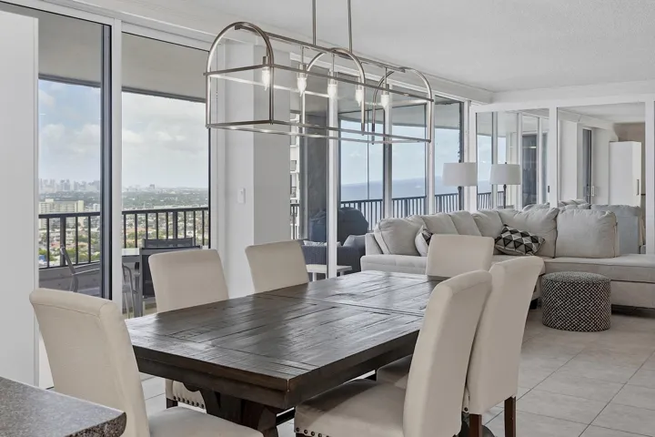 Dining Room with a View!