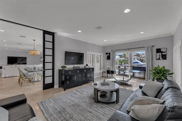 Separate Den / Office area