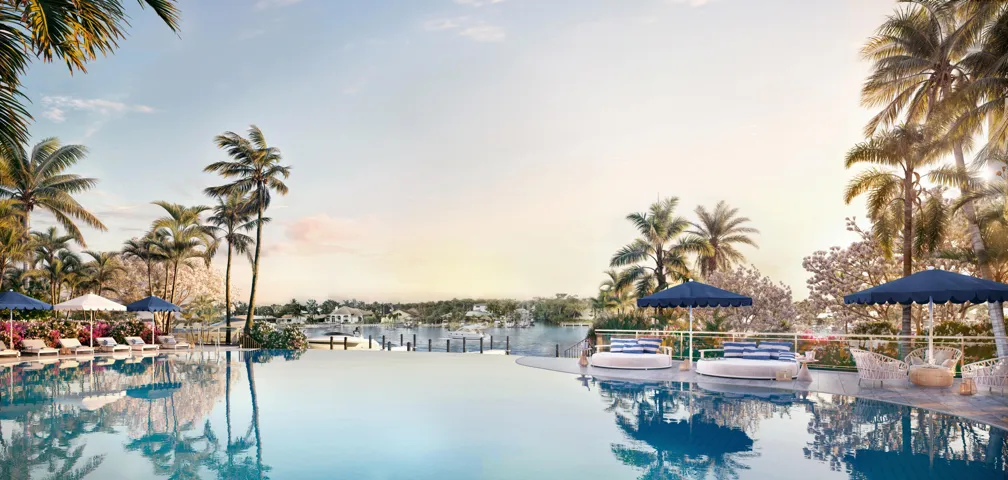 Paradise awaits at the 95 foot resort style pool with lap lane and 12 cabanas (6 are private and available for purchase, (subject to availability)
