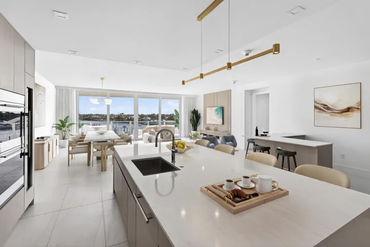 Virtually Staged Kitchen
