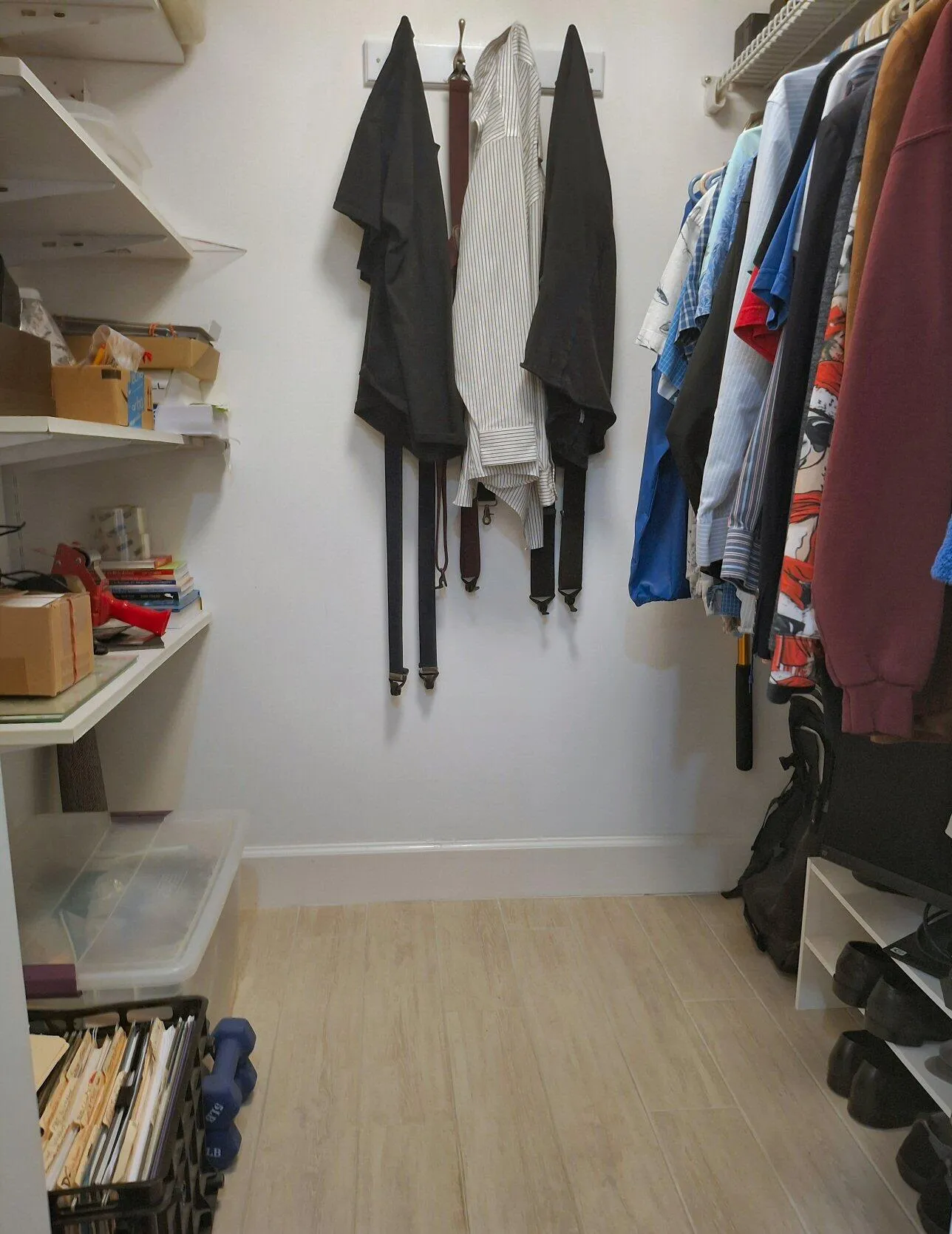 His walk-in