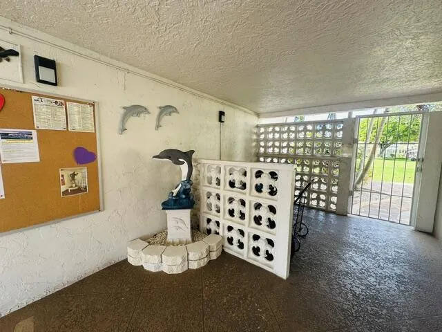 resident area with poated community information