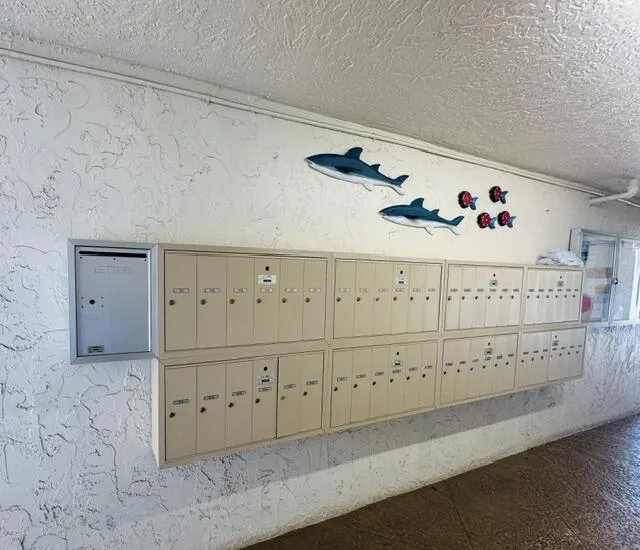 mailbox area
