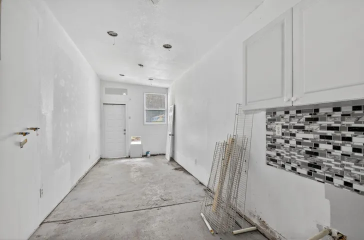 Back Portion - prepped for bathroom / separate entrance