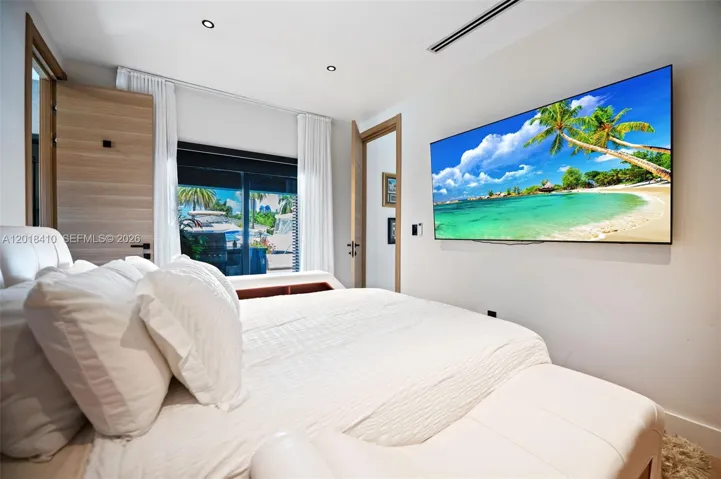 Waterfront bedroom