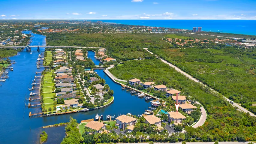 Nestled among the preserve and quick access to Intracoastal Waterway