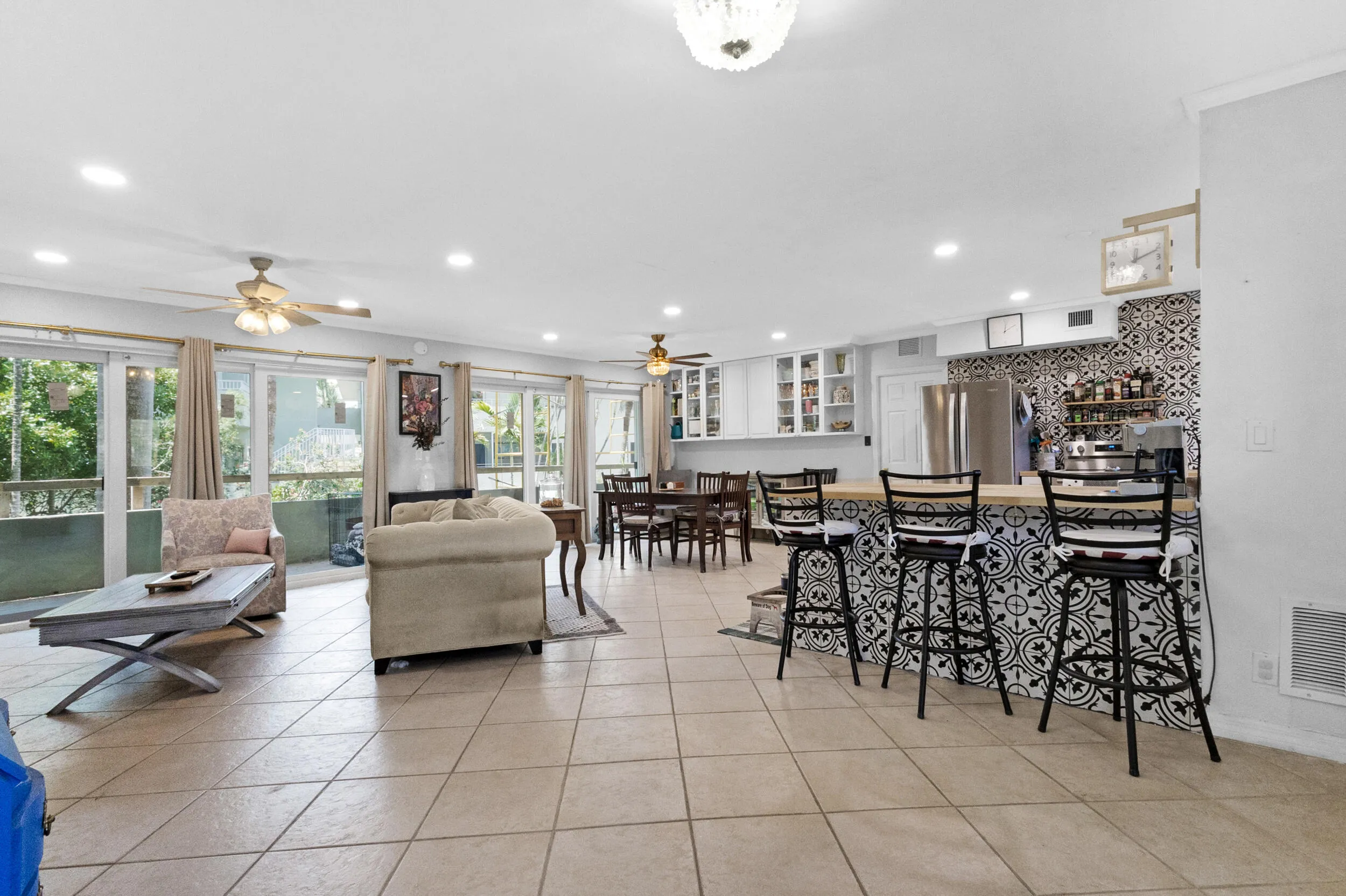 Large open floor plan
