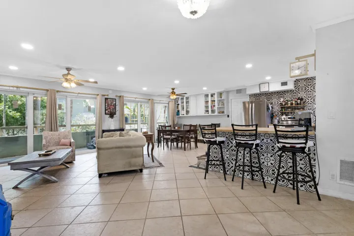 Large open floor plan