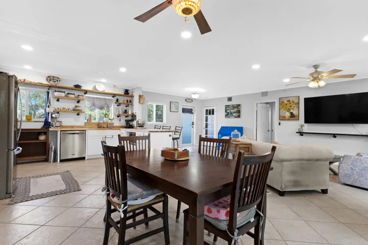 Large living Dining area