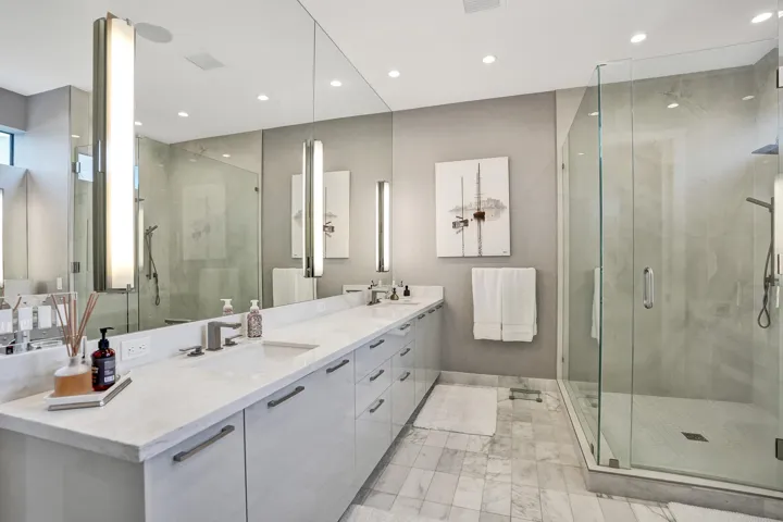 Master Bath. Tons of storage. Double vanity plus separate makeup vanity