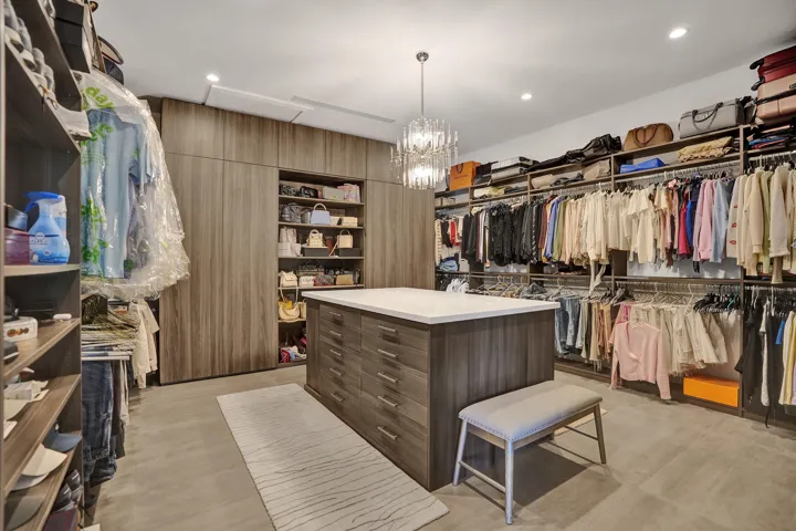 Closet for the Master. Pictures do not do it justice