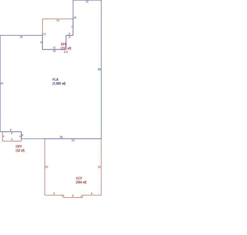 108 Floor Plan Sketch
