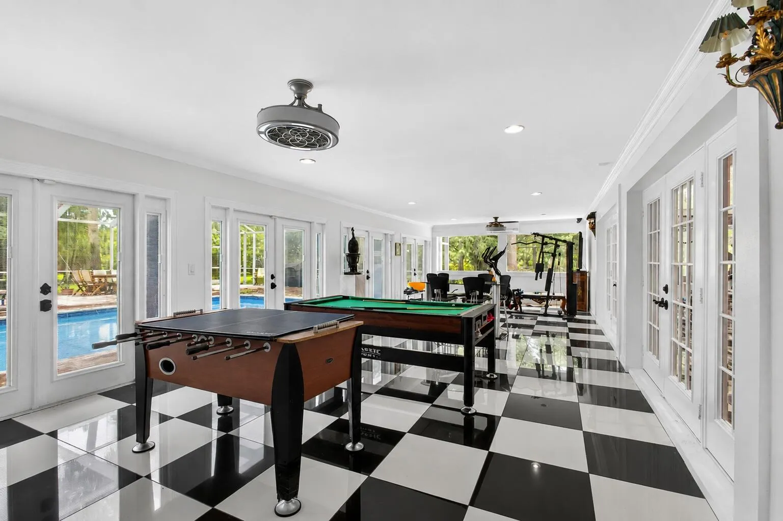 Porch Game Room