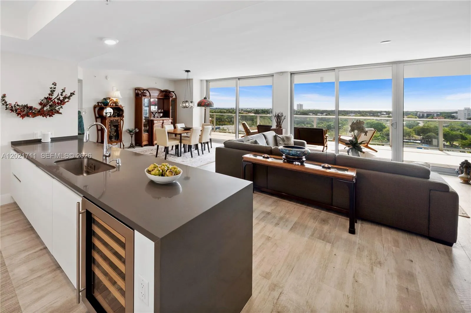 Kitchen with a View
