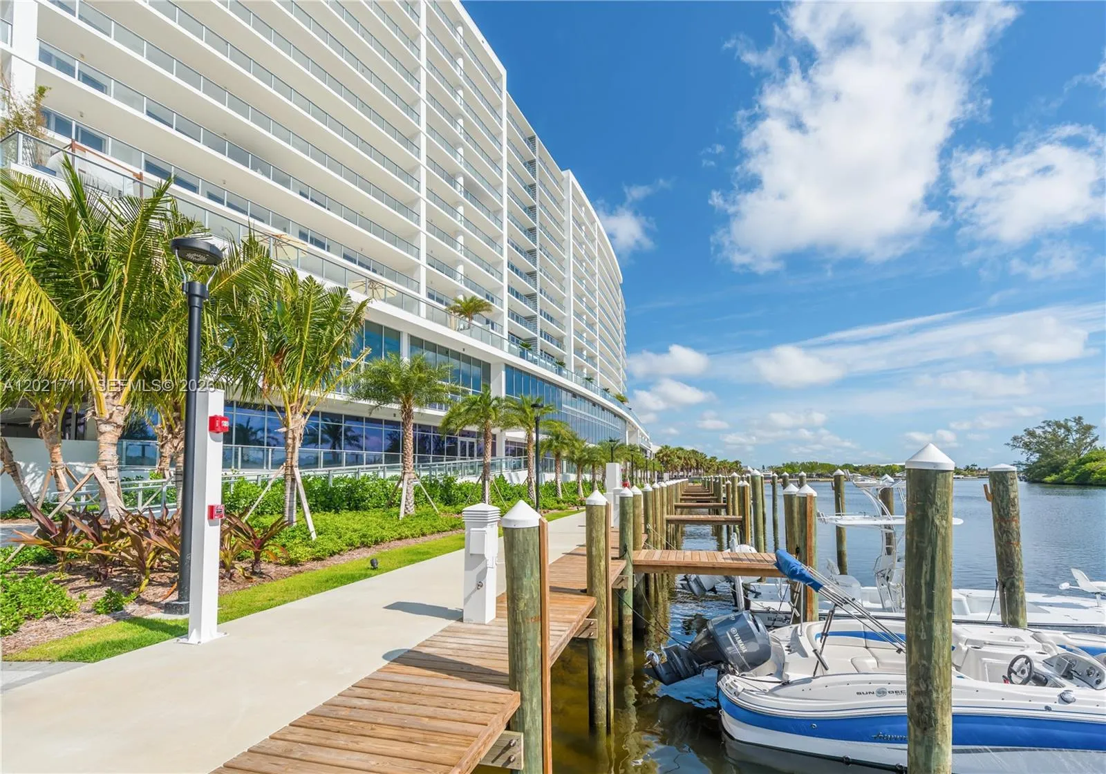 22 Private Boat Slips, Available for Separate Purchase