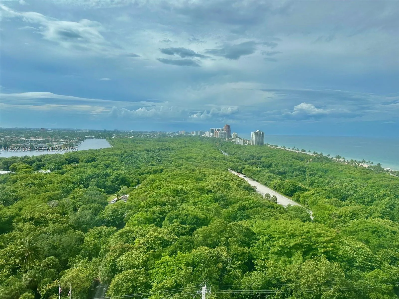 Northern View overlooking Hugh Taylor Birch Park