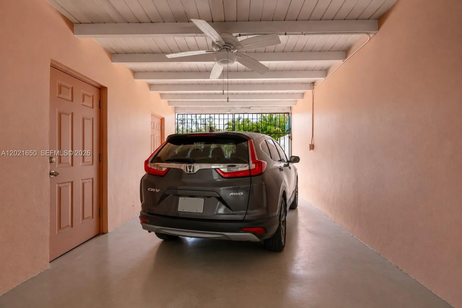 Car Port- Back of the house - out to the back alley