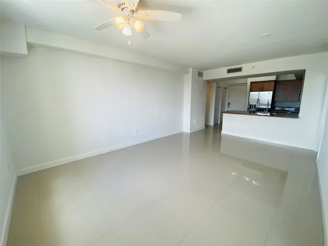 Living room staged