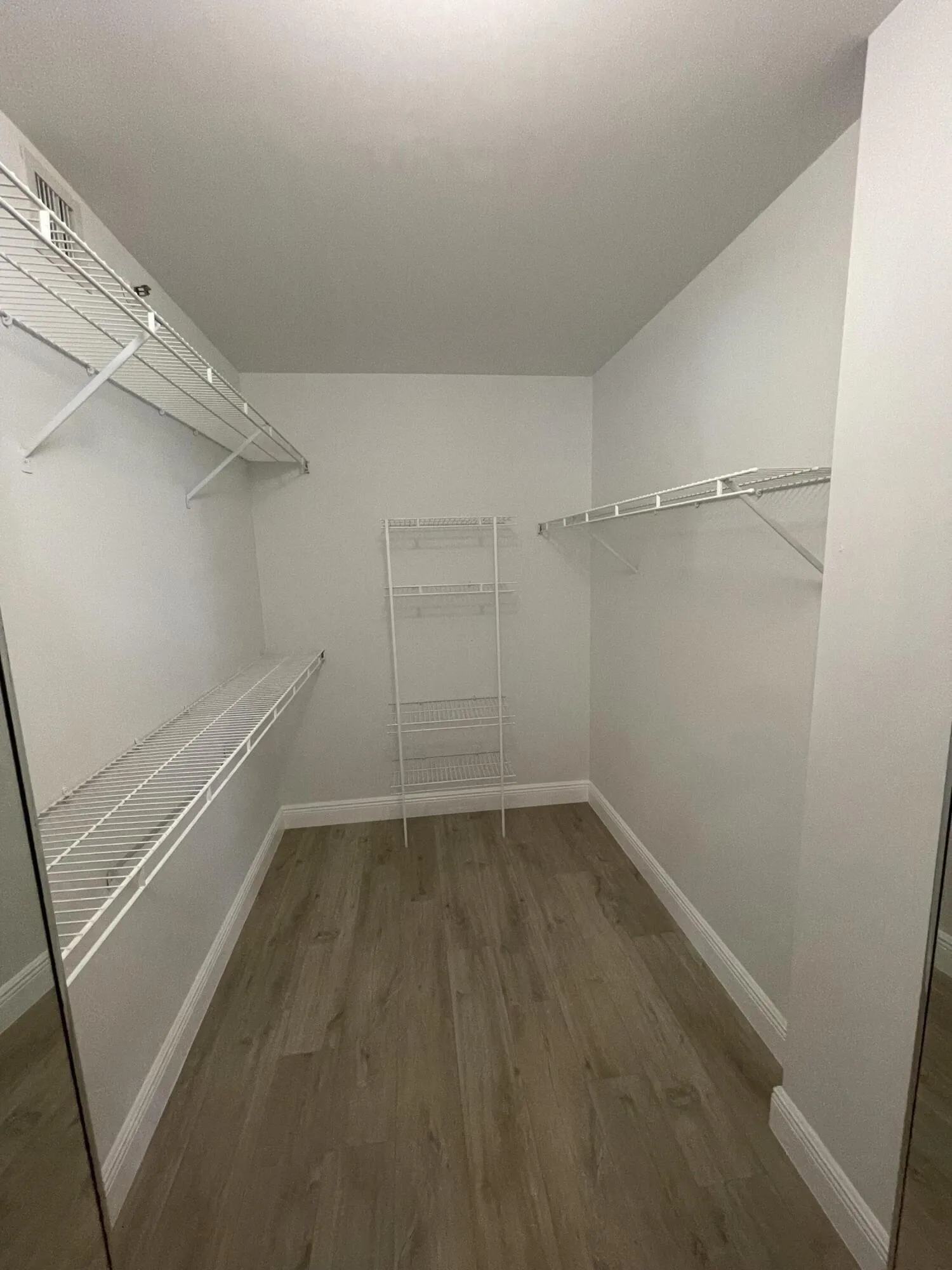 Primary closet