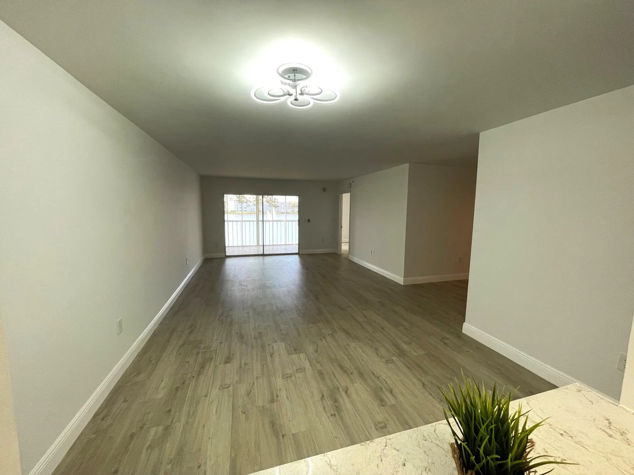Living room from kitchen
